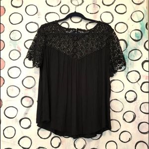 Fun Embroidered Lace Shirt